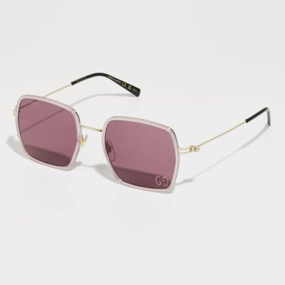 NWT Gucci GG1848S-005 Purple Gold 52mm Sunglasses main image 6